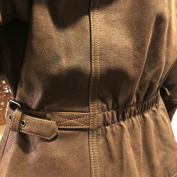 Leather Bomber Jacket -Lloyd Elliot’s Country Club - Picture 4 of 8